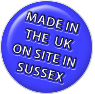 MADE IN 
THE  UK
ON SITE IN
SUSSEX